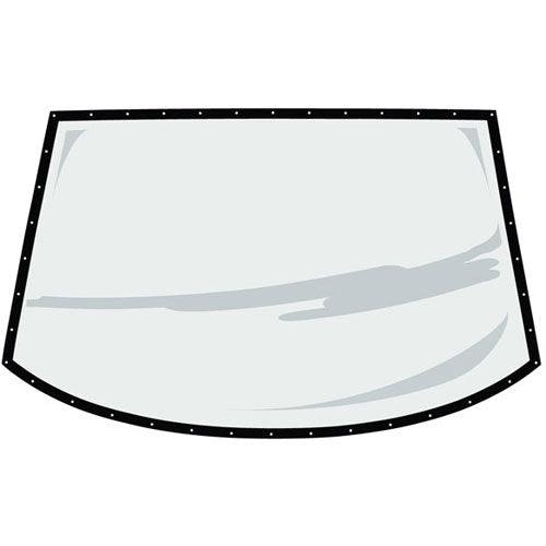 Rear Window ABC Molded .093 w/BLK Border Coated - Burlile Performance Products