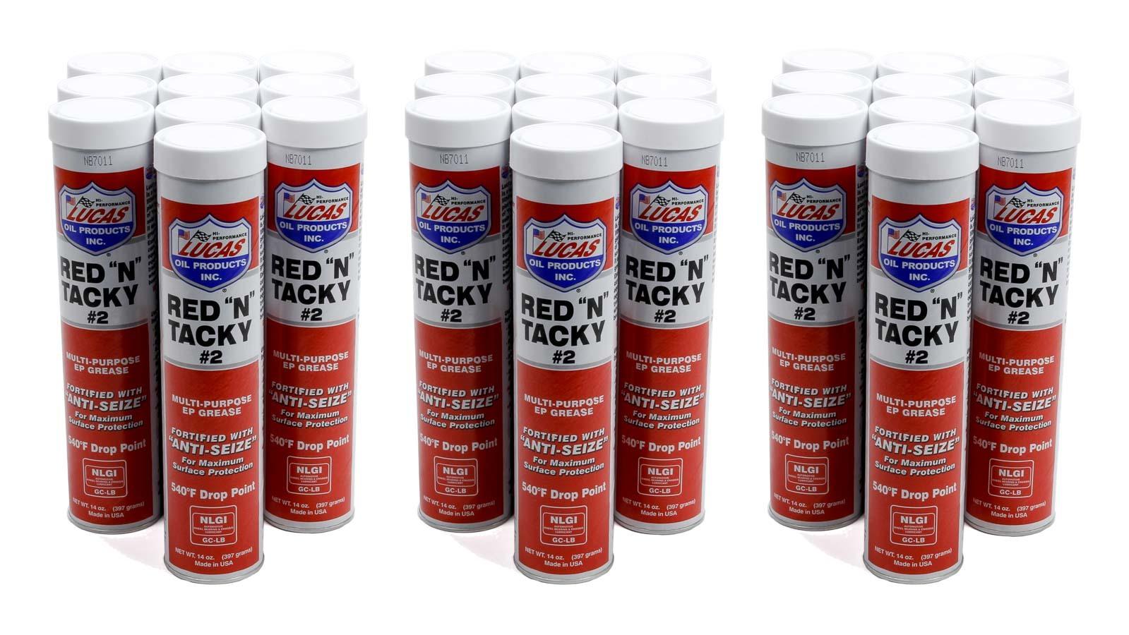 Red-N-Tacky Grease Case/30-14oz Tube - Burlile Performance Products