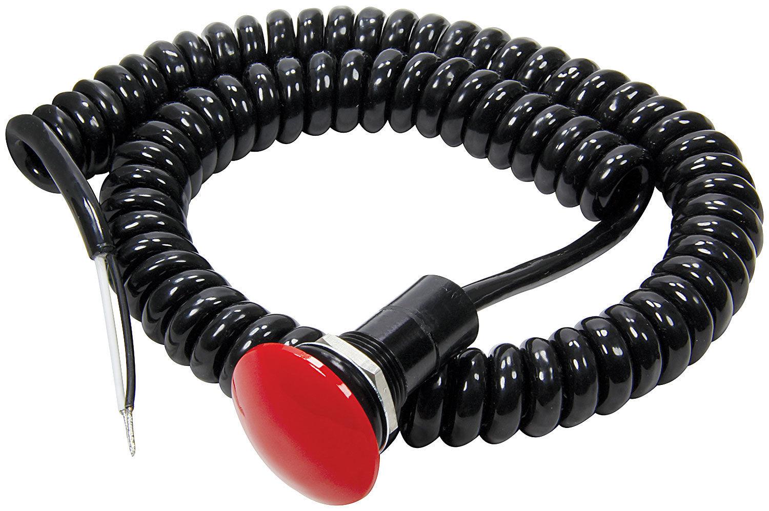Remote Button w/Cord Lg Red Button - Burlile Performance Products