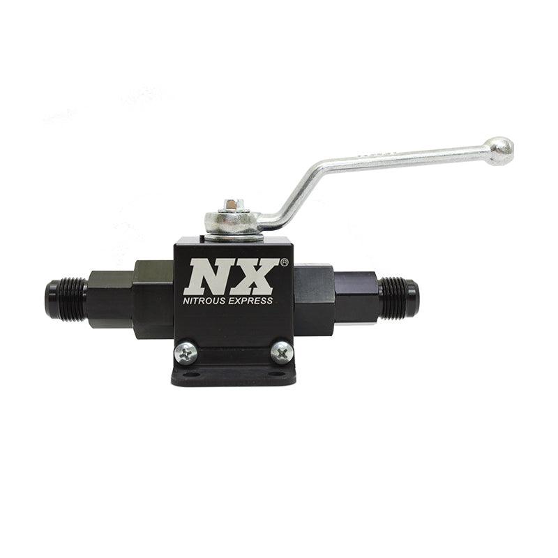 Remote Nitrous Shutoff Valve 6an Inlet/Outlet - Burlile Performance Products