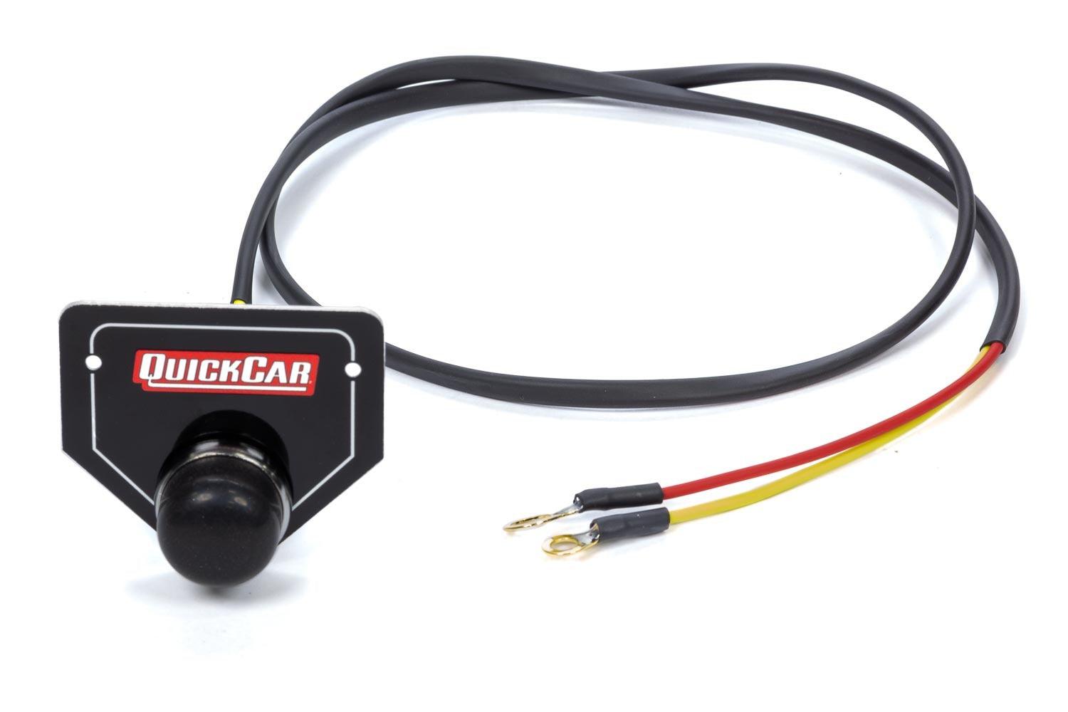 Remote Start Button w/ Plate - Burlile Performance Products