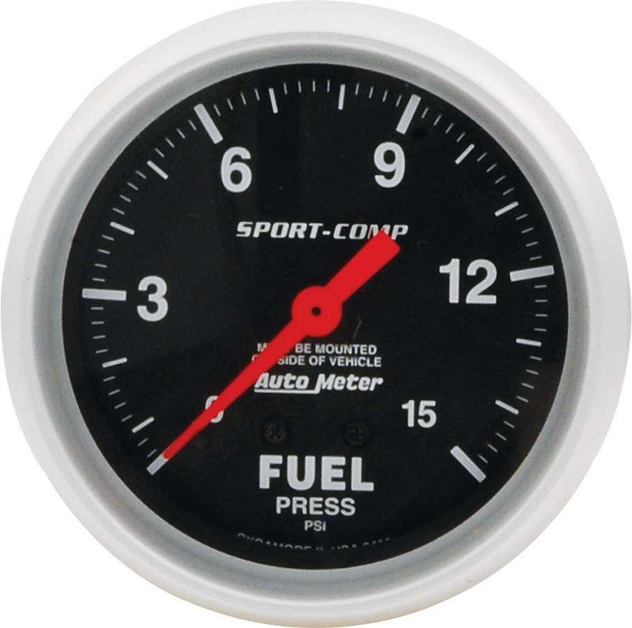 Repl ATM FP Gauge 15psi Sport Comp Discontinued - Burlile Performance Products