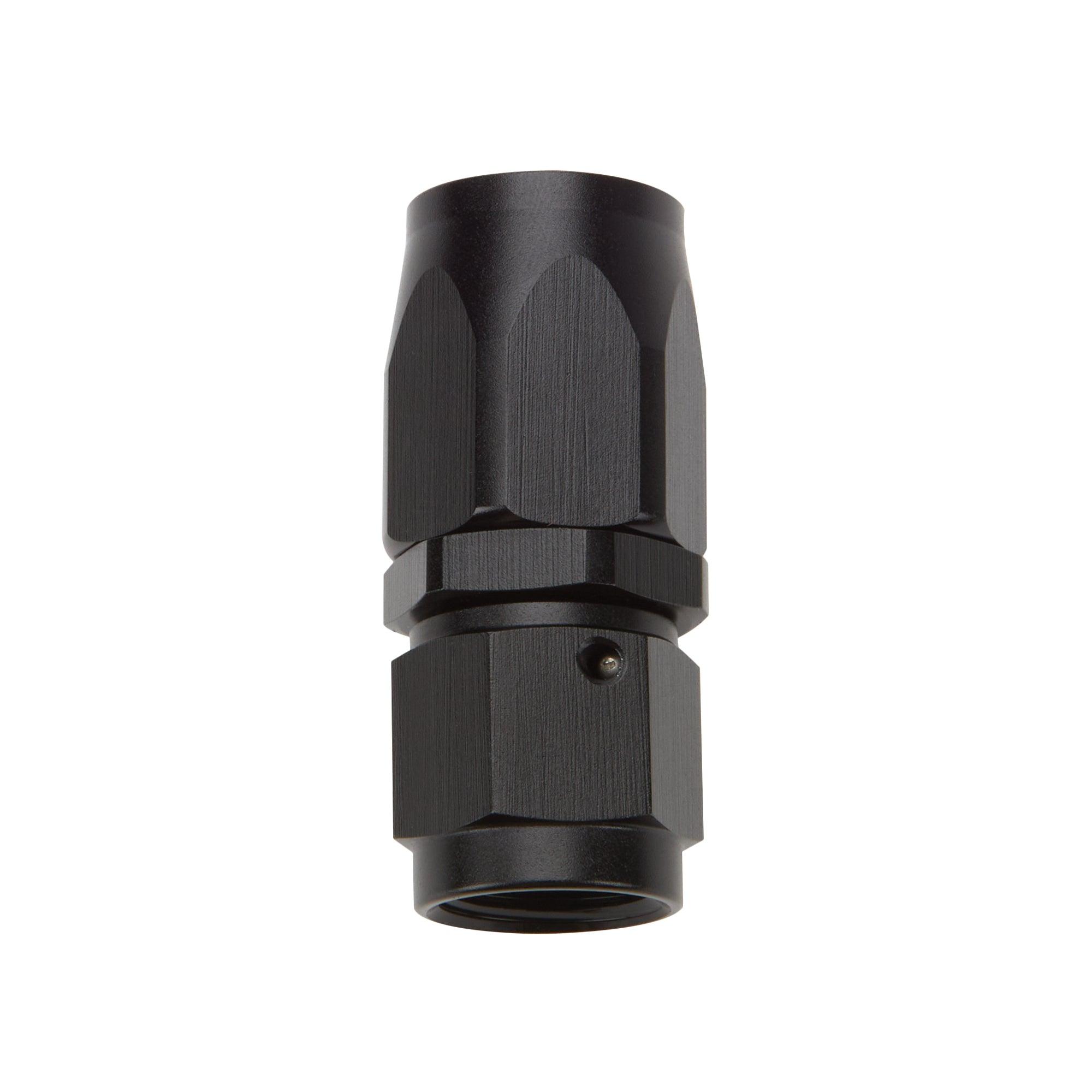 Reusable Hose End Black Straight -12 - Burlile Performance Products
