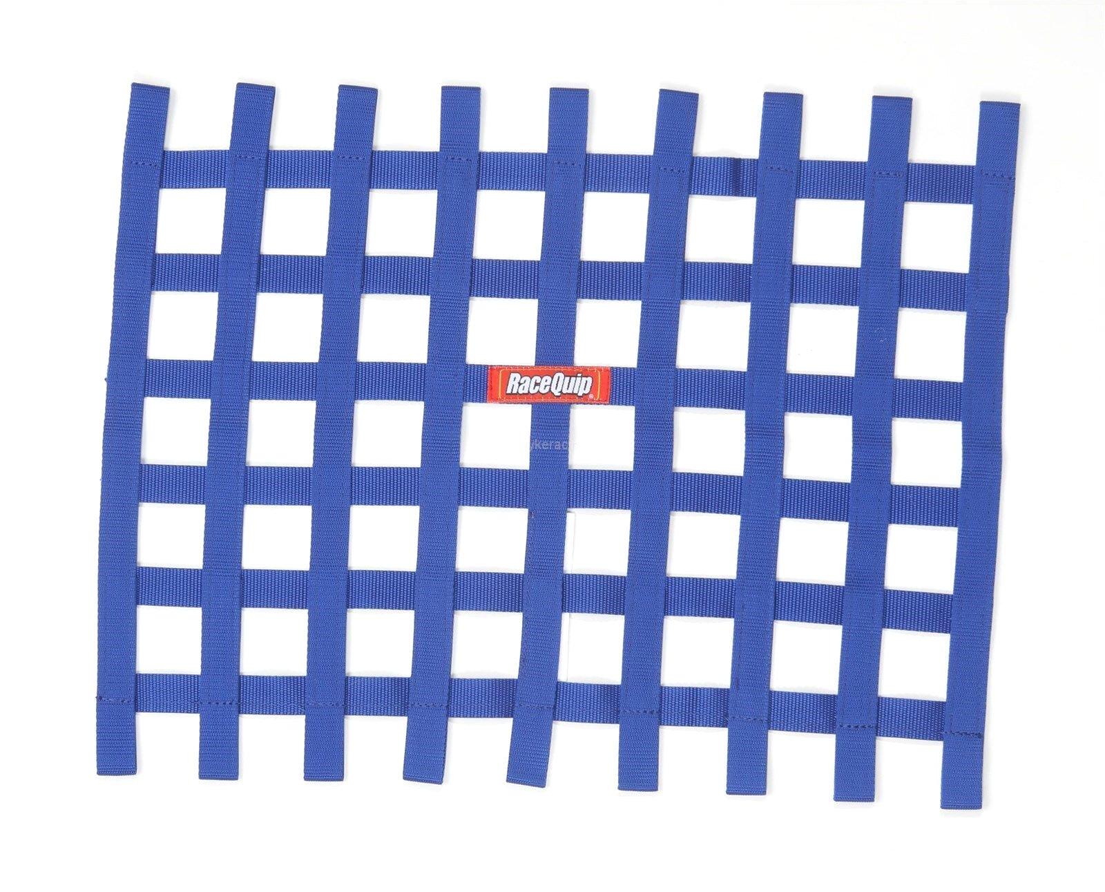 Ribbion Window Net Blue Non-SFI - Burlile Performance Products