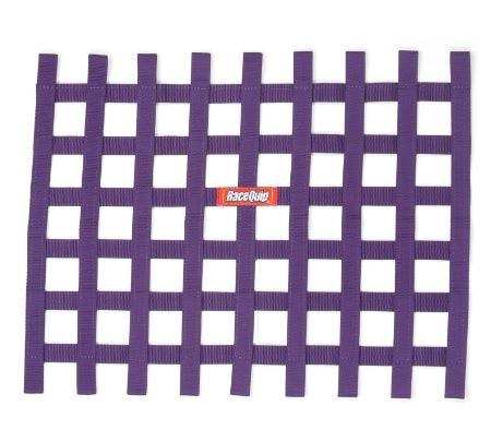 Ribbon Window Net Purple Non-SFI 18in x 24in - Burlile Performance Products