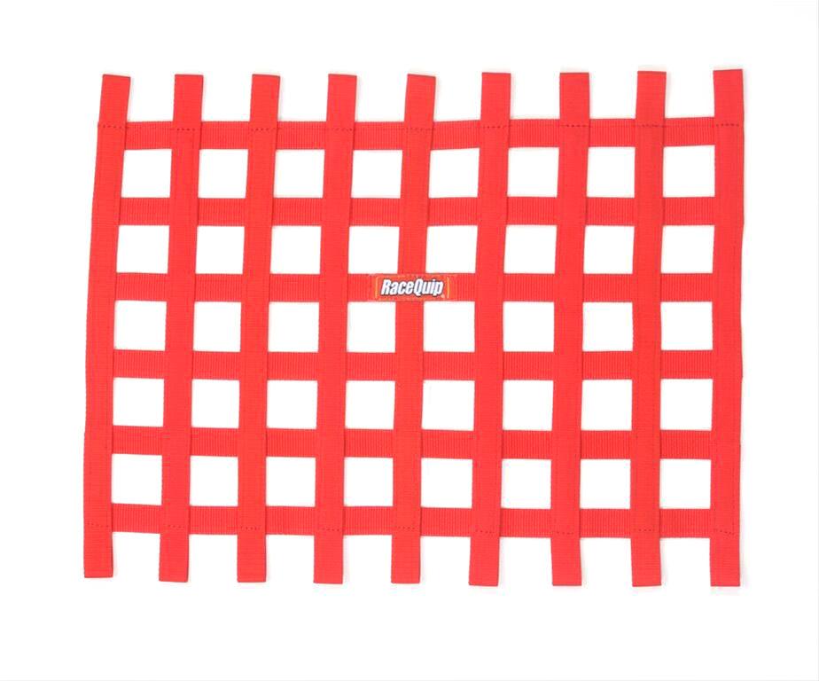 Ribbon Window Net Red Non-SFI - Burlile Performance Products