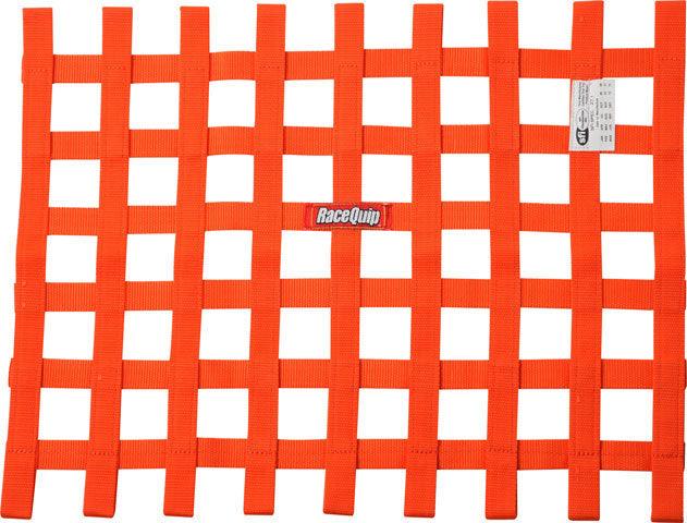 Ribbon Window Net SFI Orange - Burlile Performance Products