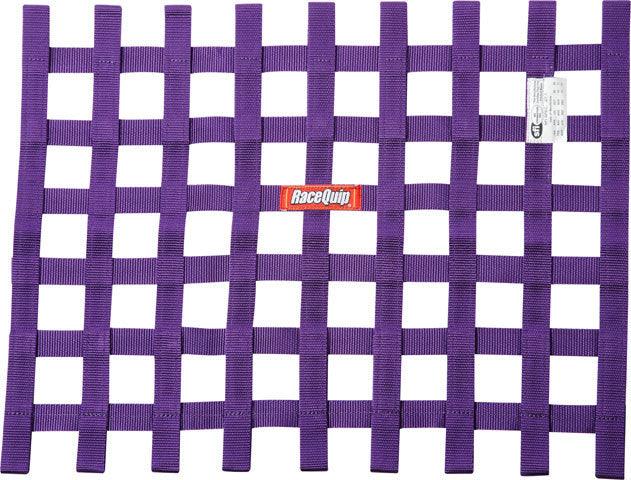 Ribbon Window Net SFI Purple - Burlile Performance Products