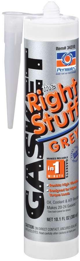 Right Stuff Gasket Maker 10.1oz Tube Grey - Burlile Performance Products