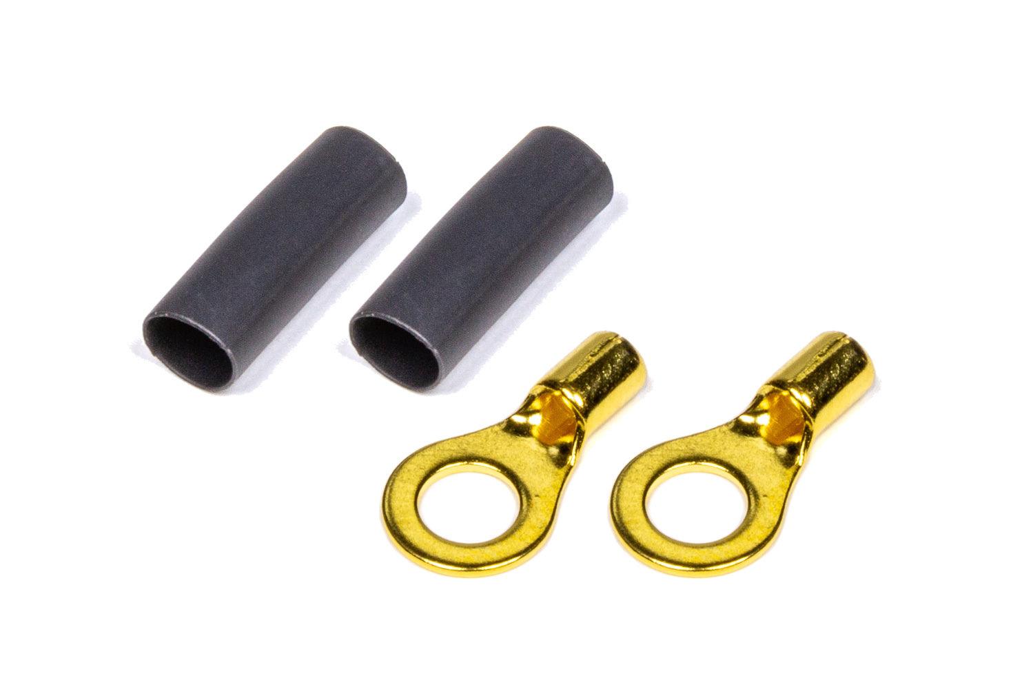 Ring Terminal #10 14-16 GA. Pair w/Heat Shrink - Burlile Performance Products