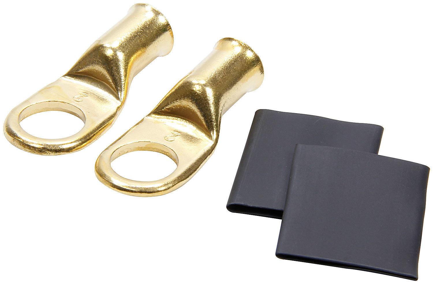 Ring Terminals 2 Gauge 1/2in Hole - Burlile Performance Products