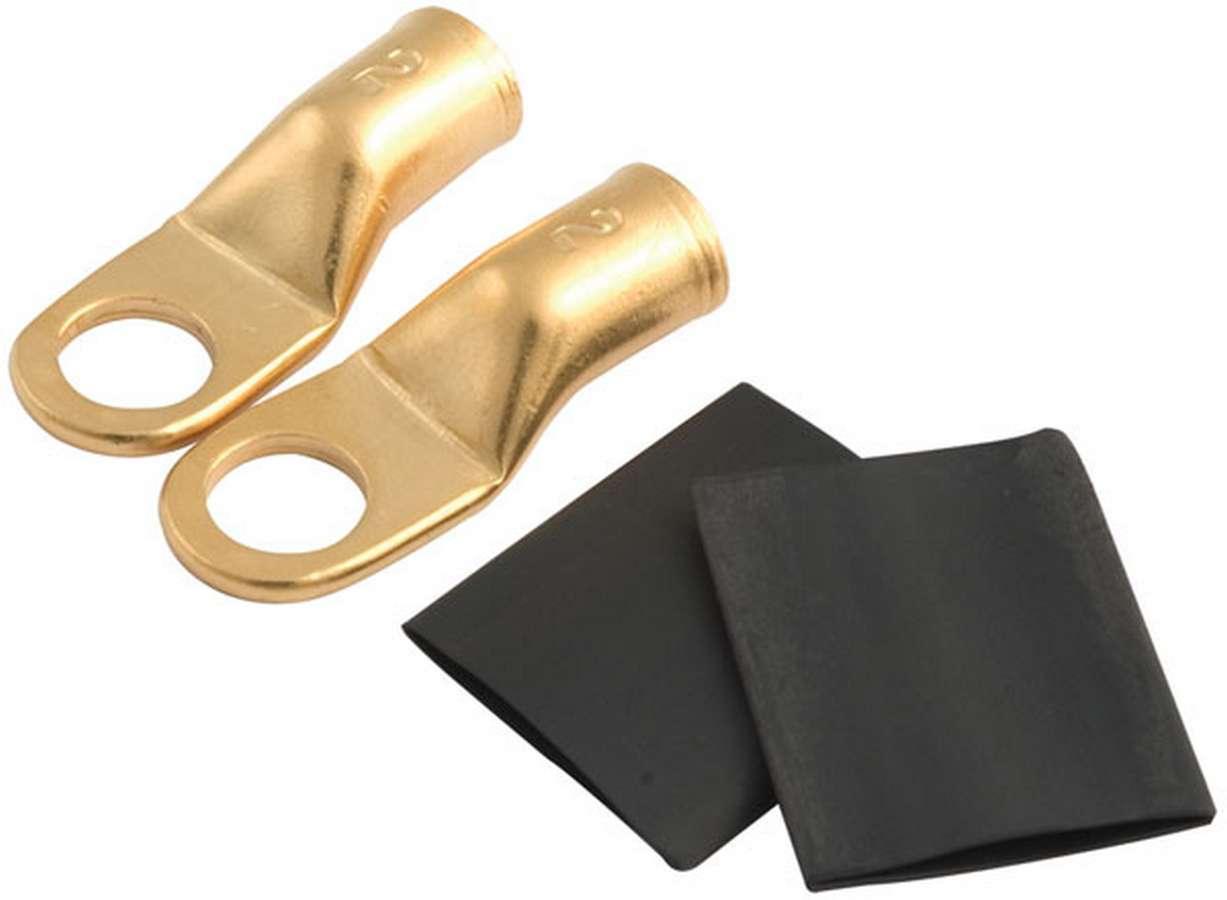 Ring Terminals 2 Gauge 3/8in Hole - Burlile Performance Products