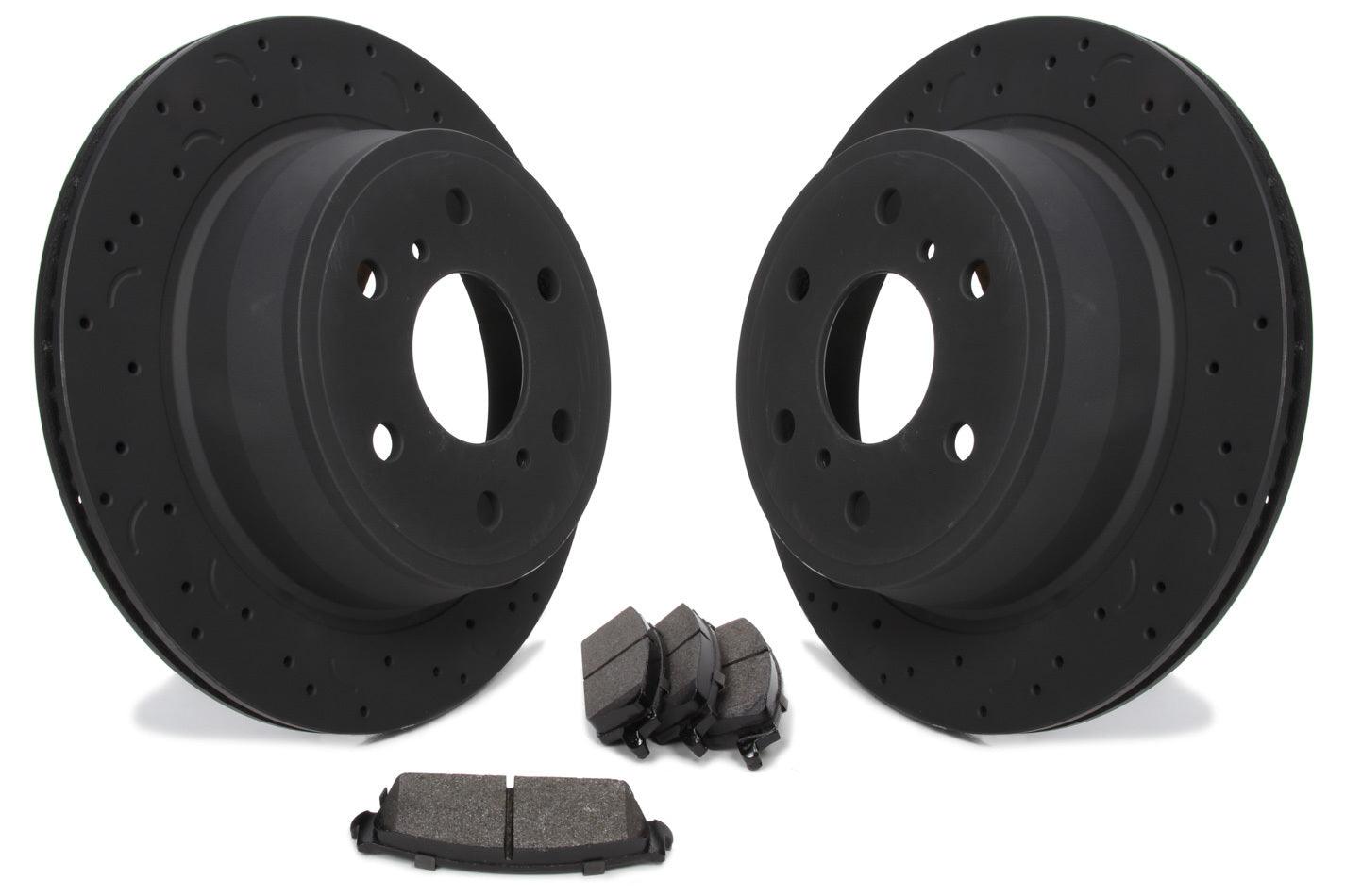 Rotors and Pad Kit Rear - Chevy 1500 08-13 - Burlile Performance Products
