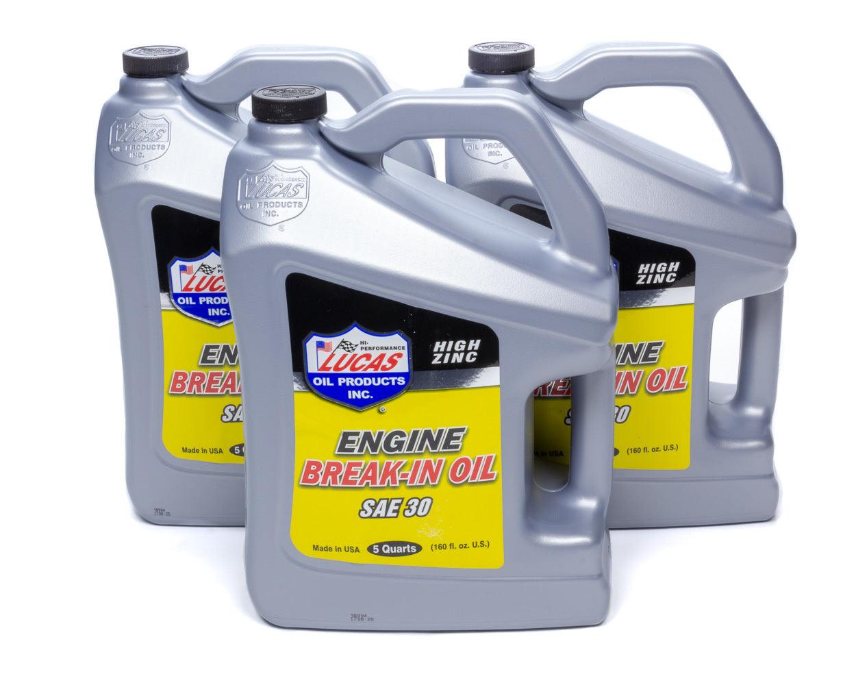 SAE 30 Break-In Oil Case 3 x 5 Quart Bottle - Burlile Performance Products