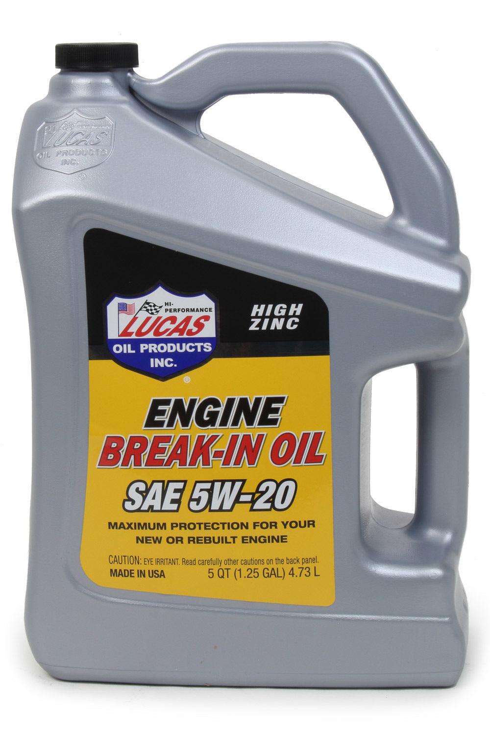 SAE 5w20 Break-In Oil 5 Quart - Burlile Performance Products