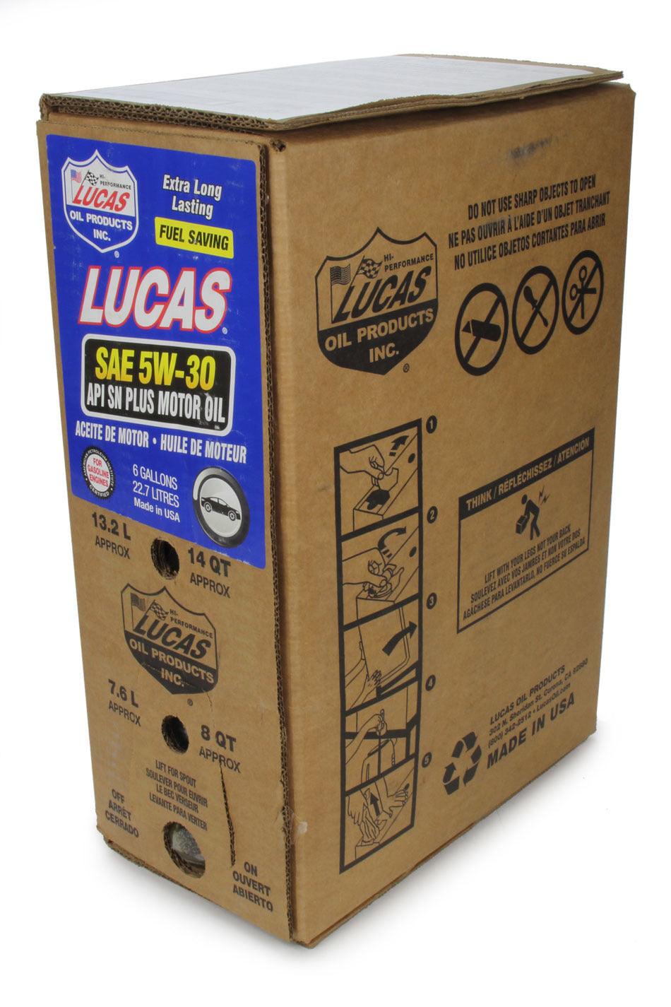 SAE 5W30 Motor Oil 6 Gallon Bag In Box - Burlile Performance Products