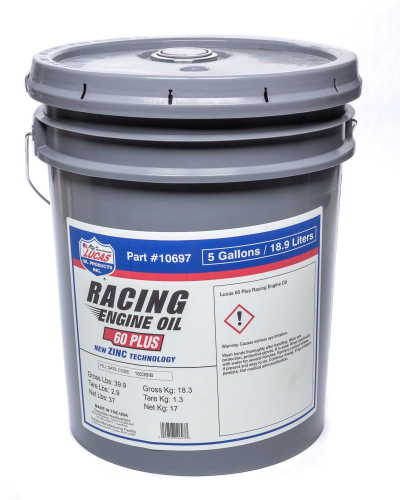 SAE 60 Plus Racing Motor Oil 5 Gallon Pail - Burlile Performance Products