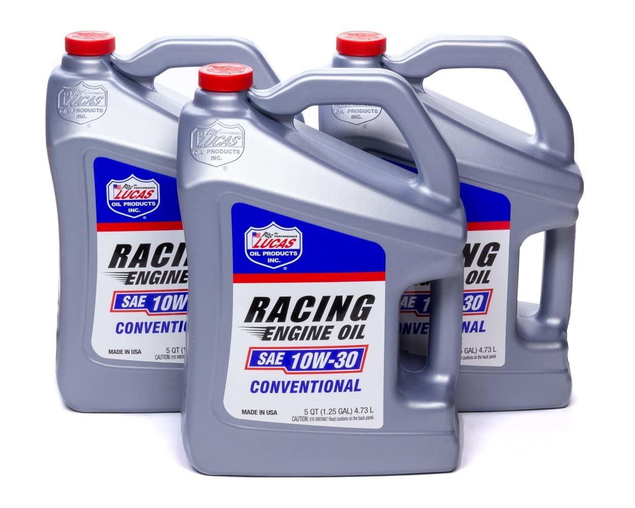 SAE Racing Oil 10w30 Case 3 x 5qt Bottle - Burlile Performance Products