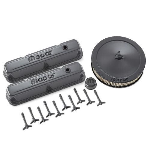 SB Mopar Engine Dress Up Kit Gray - Burlile Performance Products