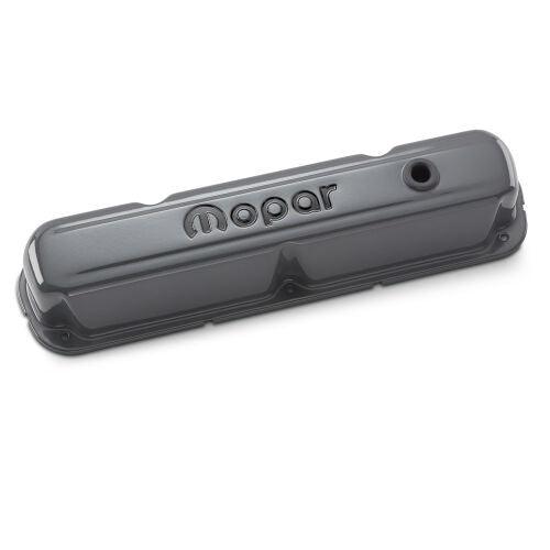 SB Mopar Valve Covers Steel Gray - Burlile Performance Products