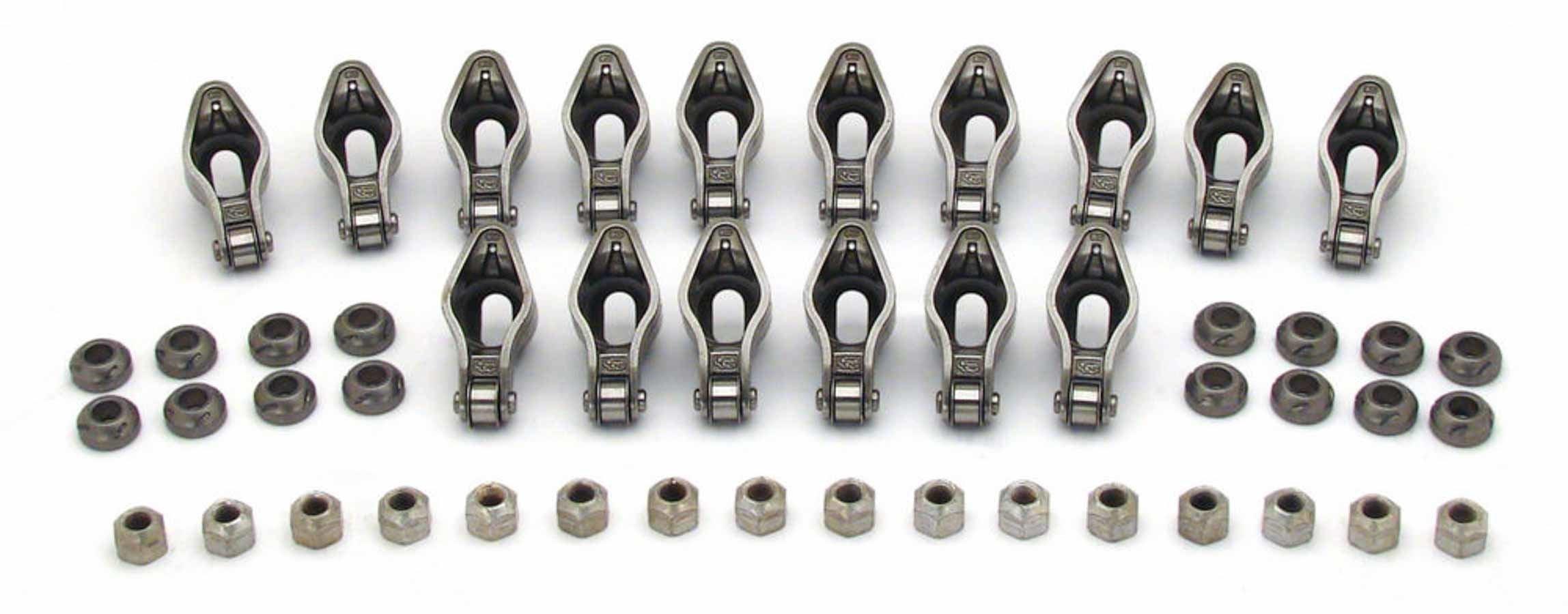 Sbc 1987-Up Mag Rocker Arms 3/8 Stud/1.52 Ratio - Burlile Performance Products