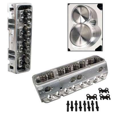 SBC 227cc Pro-1 Head 66cc A/P 2.08/1.60 Assm. - Burlile Performance Products