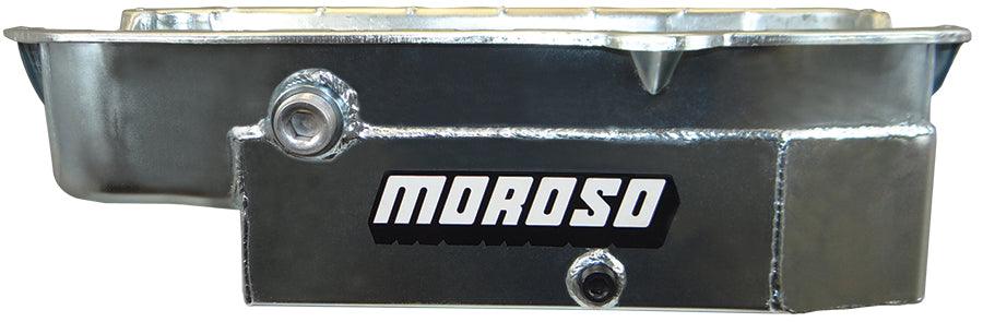 SBC 8qt CT Oil Pan - LH Dipstick - Burlile Performance Products