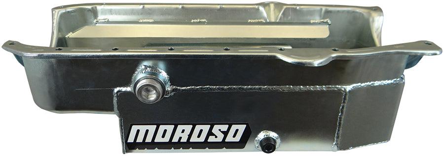 SBC 8qt CT Oil Pan - RH Dipstick 86-UP - Burlile Performance Products