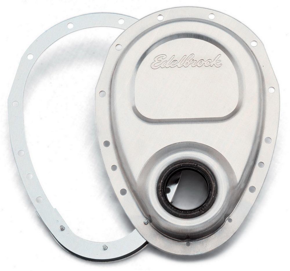SBC Aluminum Timing Cover - 2 Piece - Burlile Performance Products