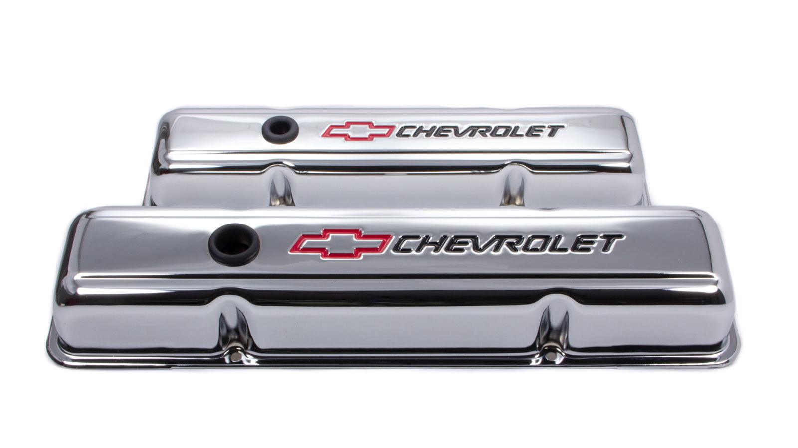 SBC Chrome V/C Short W/ Baffle - Burlile Performance Products