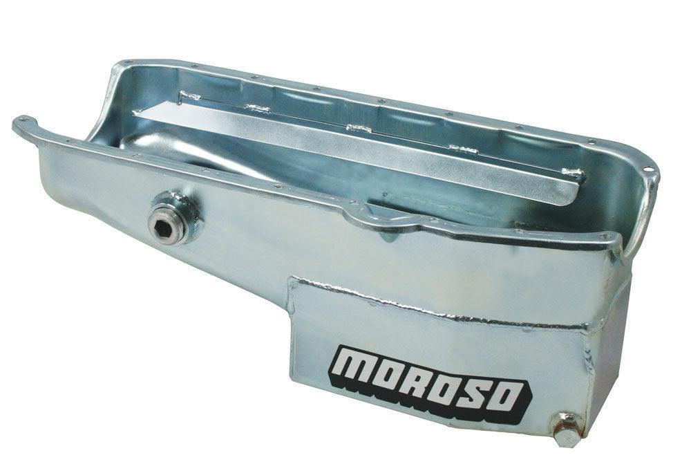 SBC C/T Oil Pan - 7qt. LH Dipstick w/Ins. Bung - Burlile Performance Products