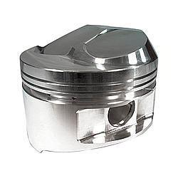 SBC Domed Piston Set 4.155 Bore +12.9cc - Burlile Performance Products