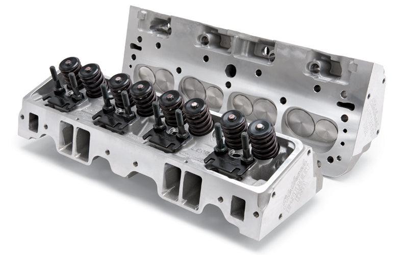 SBC E-Street Cylinder Heads - 70cc 2.02/1.60 - Burlile Performance Products