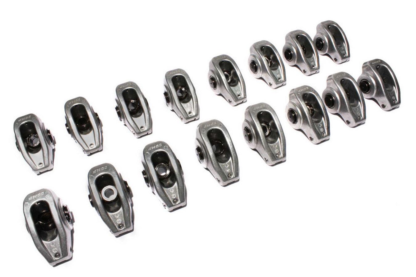 SBC H/E Alum. R/A's - 1.5 Ratio 3/8 Stud - Burlile Performance Products