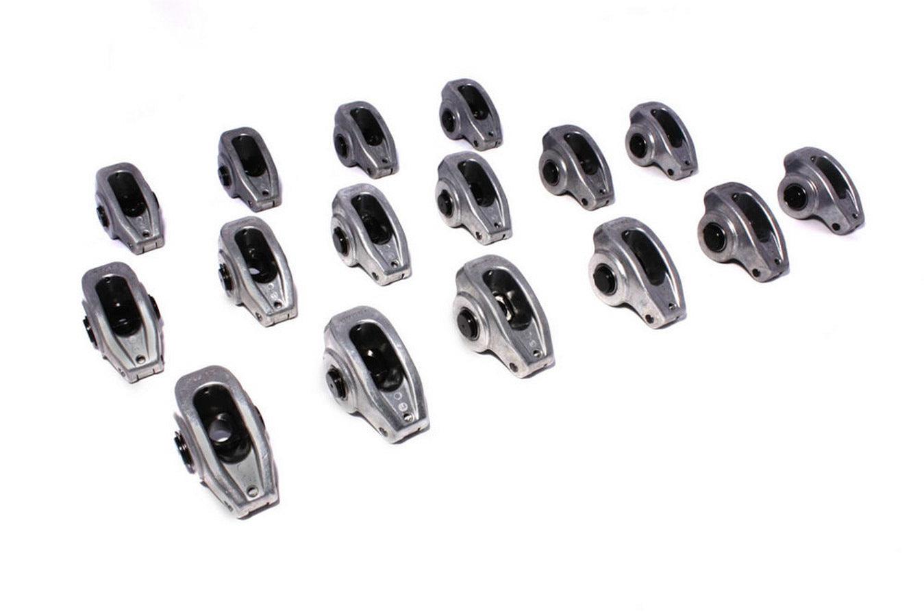 SBC H/E Alum. R/A's - 1.5 Ratio 7/16 Stud - Burlile Performance Products