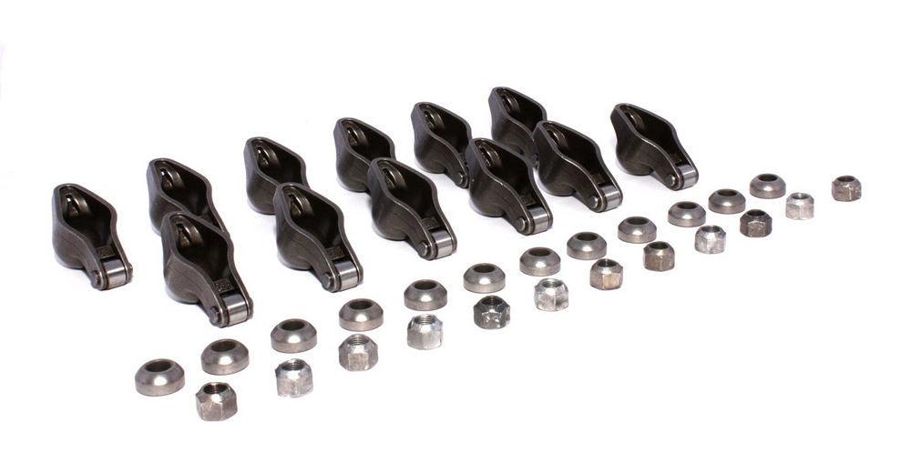 SBC Mag-Roller Rocker Arms 3/8 Stud/1.52 Ratio - Burlile Performance Products