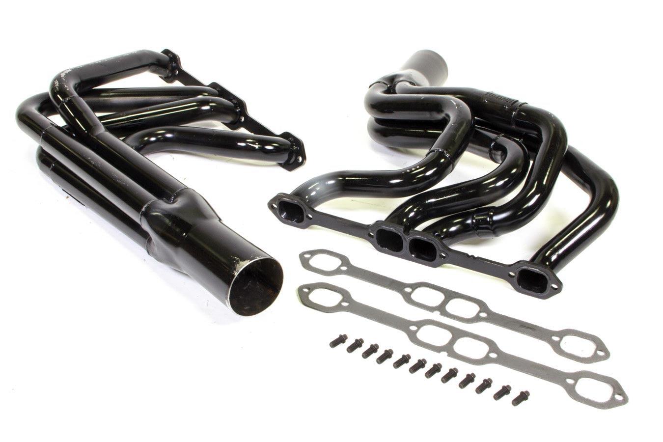 SBC Modified Long Tube Header 1-3/4 - 1-7/8 - Burlile Performance Products