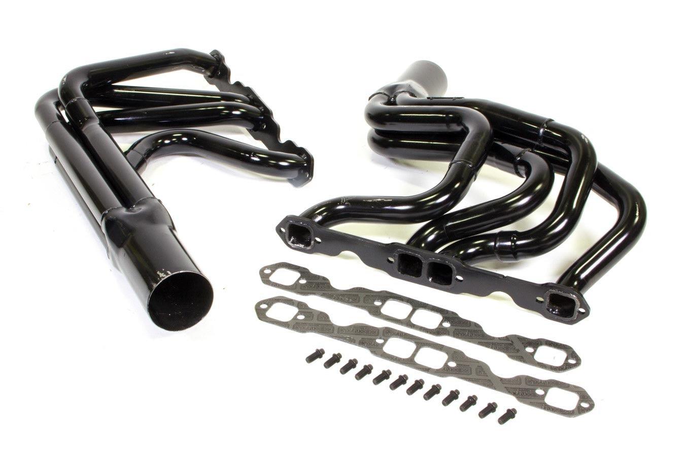 SBC Modified Long Tube Header 1-5/8 - 1-3/4 - Burlile Performance Products