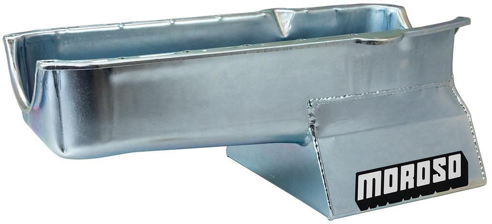 SBC Oil Pan - Kicked Out Sump 80-85 - Burlile Performance Products