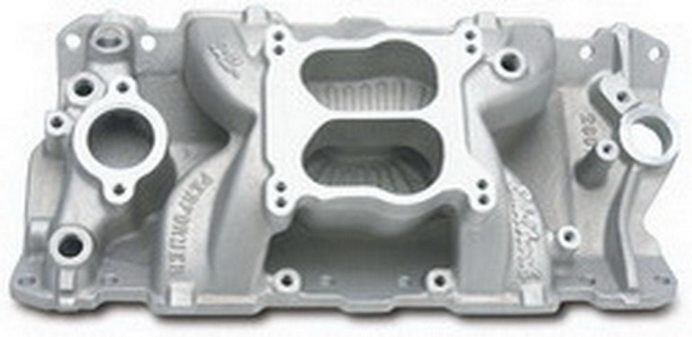 SBC Performer Air Gap Manifold - 262-400 - Burlile Performance Products