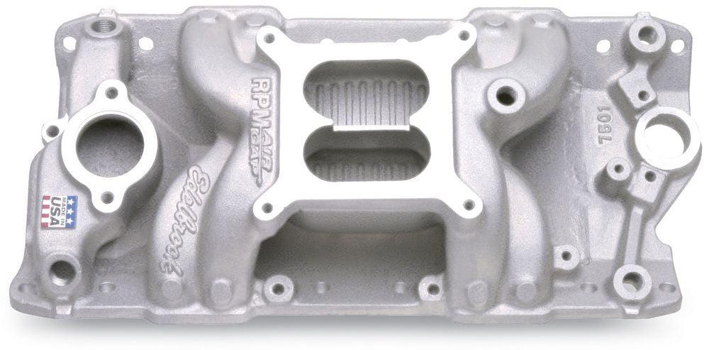 SBC Performer RPM A/G Manifold - 262-400 - Burlile Performance Products