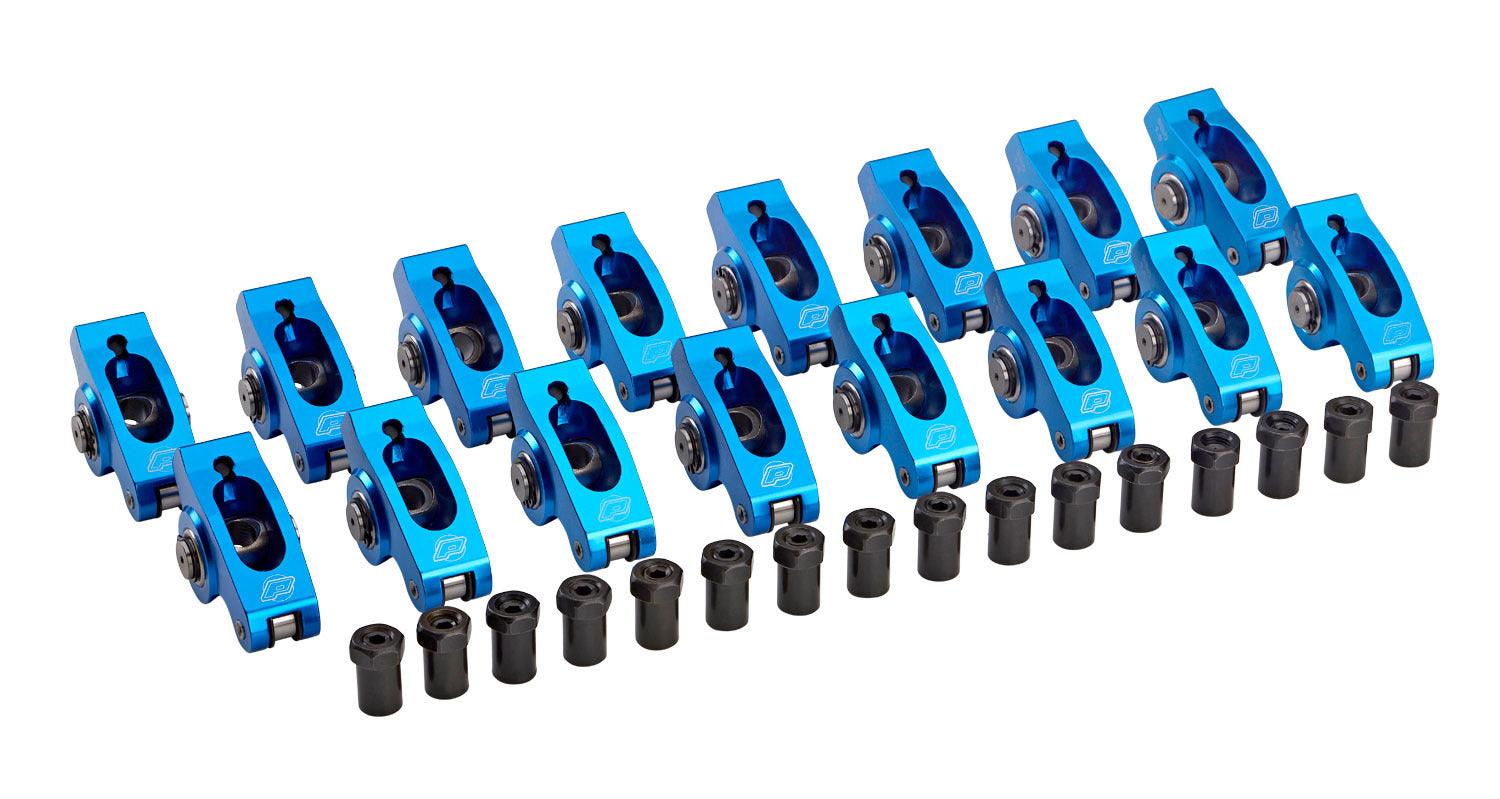 SBC Roller Rocker Arms - 1.6 Ratio- 3/8in Stud - Burlile Performance Products