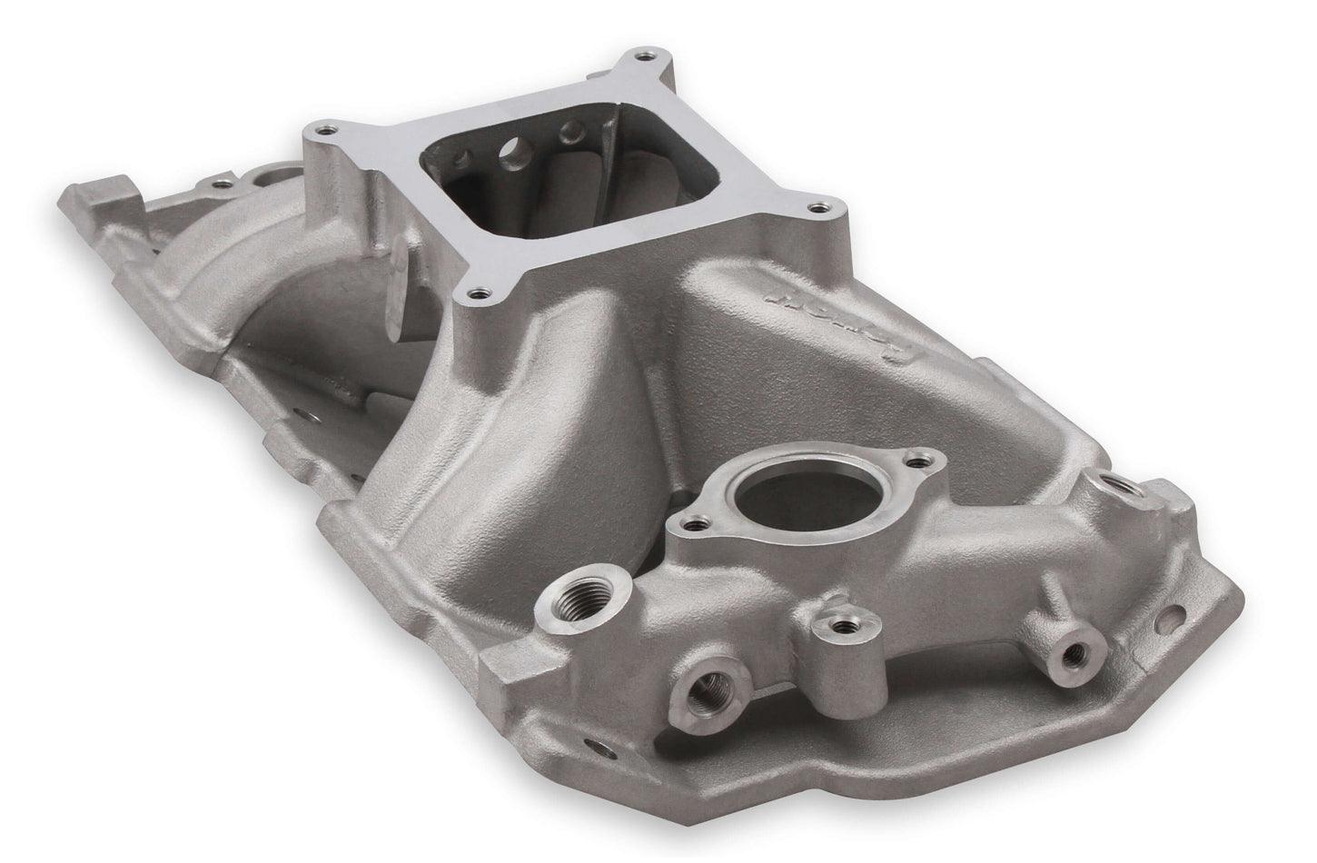 SBC Single Plane Intake Manifold w/4150 Flange - Burlile Performance Products