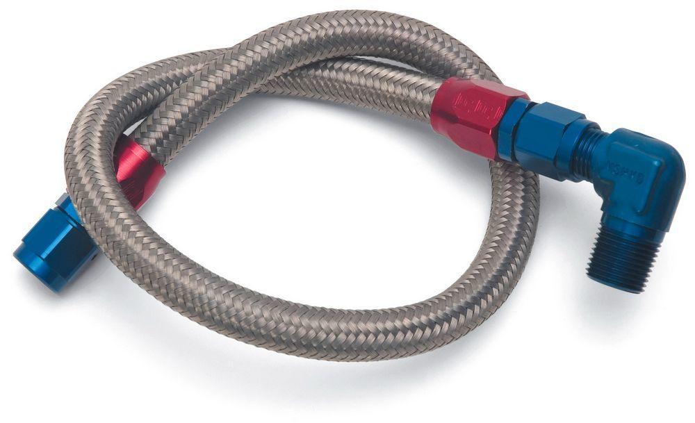 SBC S/S Braided Fuel Line Kit - Burlile Performance Products