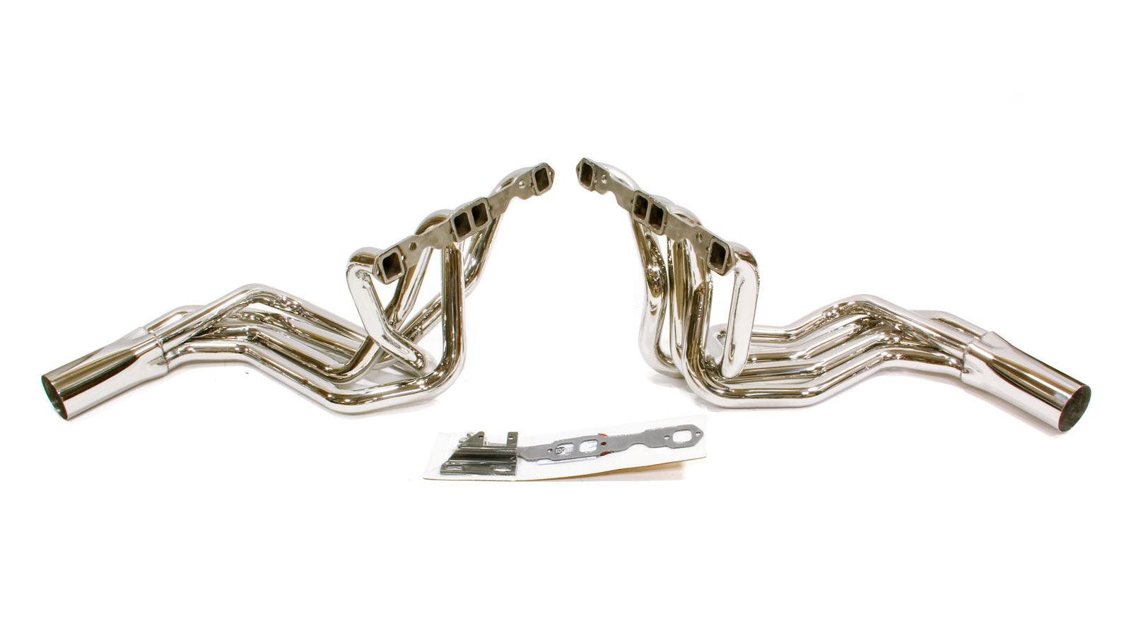 SBC S/S S/C Headers 63-82 Vette- Side Mount - Burlile Performance Products