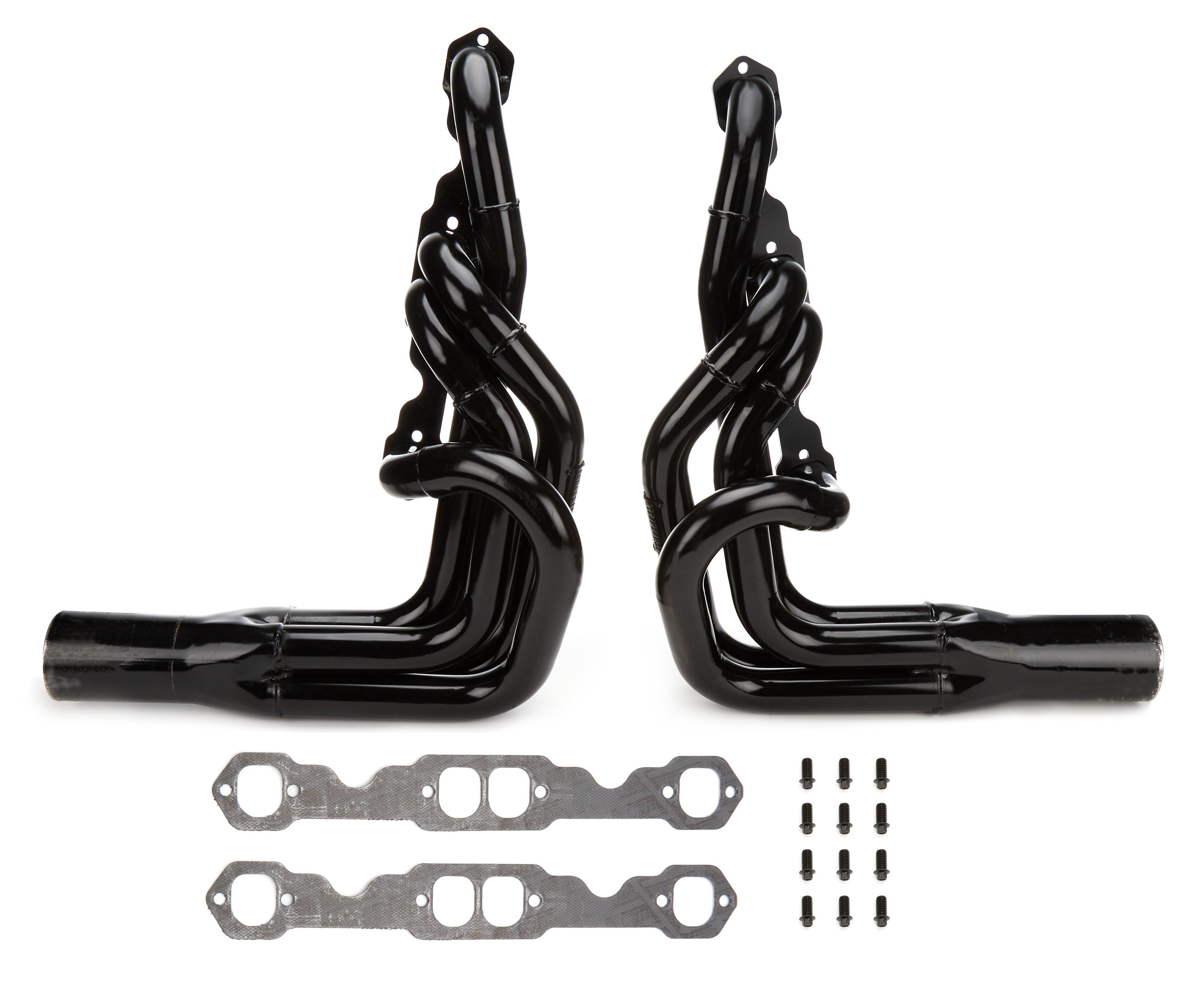 SBC Stock Car Header 1-3/4in x 1-7/8in - Burlile Performance Products