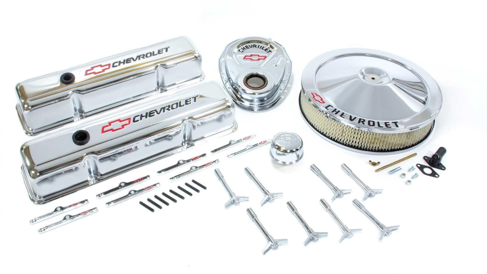 SBC Street Chrome Dress Up Kit - Burlile Performance Products