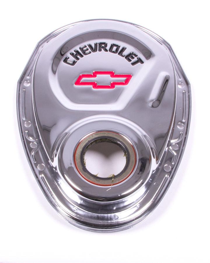 SBC Street Chrome Timing Cover - Burlile Performance Products