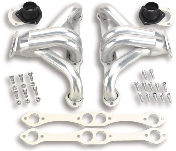 SBC Street Rod Headers Ceramic Coated - Burlile Performance Products