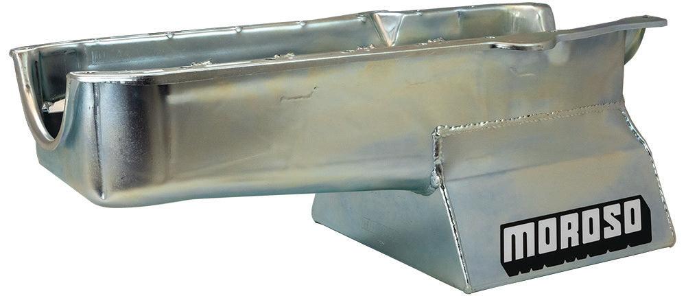 SBC Street/Strip Oil Pan 86-Up 1-Piece Rear Main - Burlile Performance Products